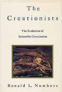 <i>The Creationists</i> 1993 book by Ronald Numbers