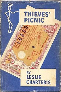 <i>Thieves Picnic</i> book by Leslie Charteris