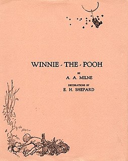 <i>Winnie-the-Pooh</i> (book) 1926 book by A. A. Milne