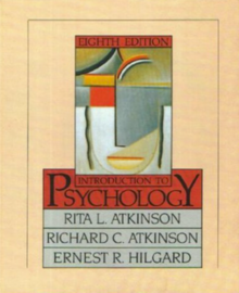 Atkinson & Hilgard's Introduction to Psychology book cover.png