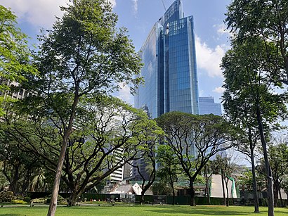 How to get to Ayala Triangle Gardens with public transit - About the place