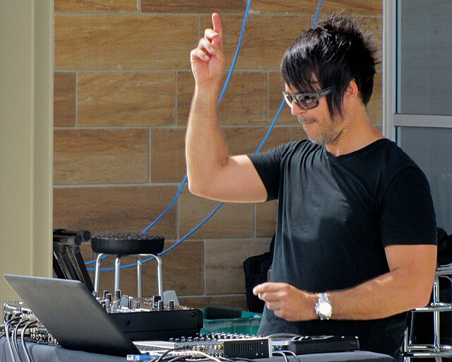 BT performing at GearFest in 2011