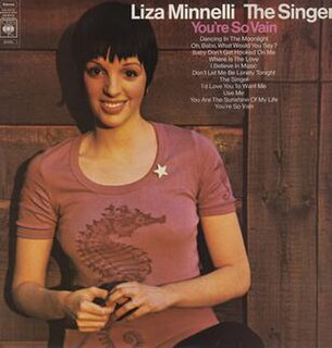 <i>The Singer</i> (Liza Minnelli album) 1973 studio album by Liza Minnelli