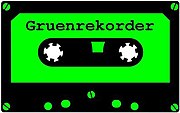 Gruenrekorder Record Label.jpg logotipi
