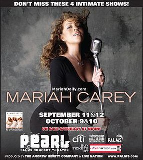 Live at the Pearl 2009 Mariah Carey concert residency