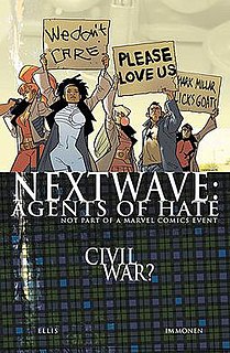 <i>Nextwave</i> Fictional comic book series