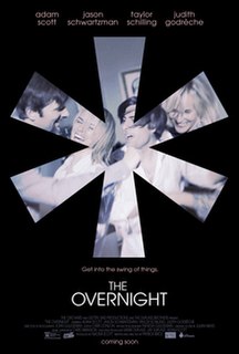 <i>The Overnight</i> 2015 film by Patrick Brice