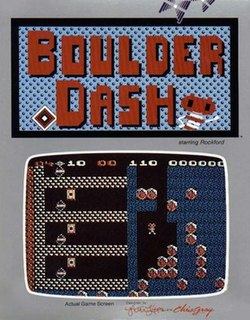 <i>Boulder Dash</i> 1984 video game
