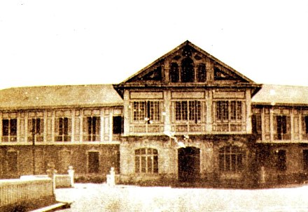 Old Spanish-era structure of Colegio de San Agustín, the present day University of San Agustin. It waS built to counter Protestantism by Spanish Roman Catholic Augustinian friars through their American confreres.