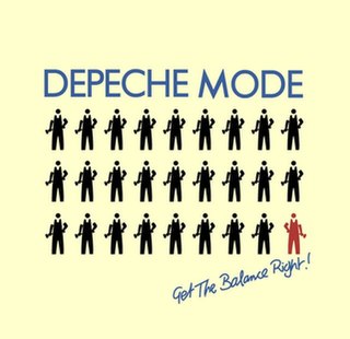 Get the Balance Right! 1983 single by Depeche Mode