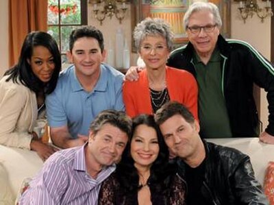 Happily Divorced cast during the first season.