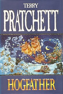 <i>Hogfather</i> 1996 Discworld novel by Terry Pratchett