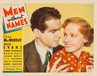<i>Men Without Names</i> 1935 film by Ralph Murphy