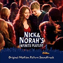 Nick & Norah's Infinite Playlist (soundtrack) album cover.jpg