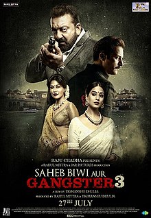 Saheb, Biwi Aur Gangster 3 - Affiche.jpg