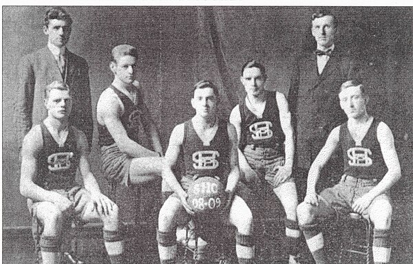 The 1908–09 Seton Hall basketball team recorded the school's first winning record in its second season of play