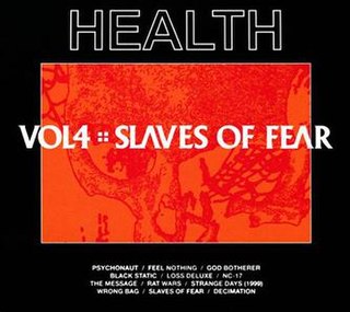 <i>Vol. 4: Slaves of Fear</i> 2019 studio album by Health