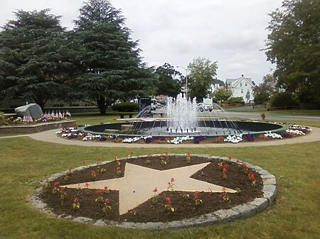 Tauntons Church green today