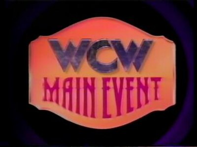 WCW Main Event logo