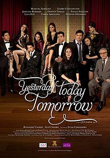 <i>Yesterday, Today, Tomorrow</i> (film) Filipino drama film directed by Jun Luna