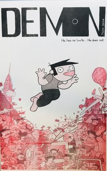 Covert art of first issue of comic Demon by Jason Shiga, 2014.jpg