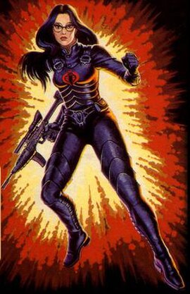 Image of Baroness from the original G.I. Joe: A Real American Hero toyline