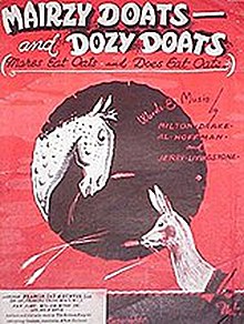 Maisy Dotes şarkı nota kapağı 1943.jpg