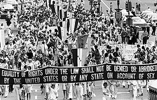 <span class="mw-page-title-main">March for the Equal Rights Amendment</span> Social movement