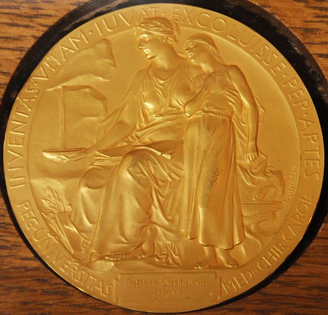 The reverse side of the Nobel Prize for Physiology or Medicine