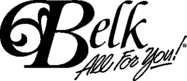 Former Belk logo used from 1968 to 2010. The "All for you!" slogan was used from the late 1990s onward. Old Belk logo.png