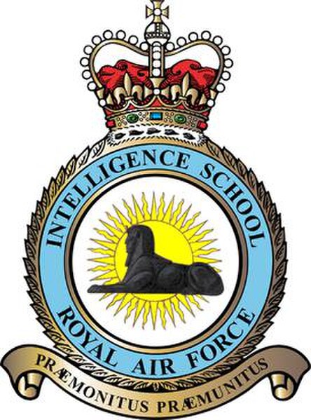 Former RAF Intelligence School badge 1942 to 1969
