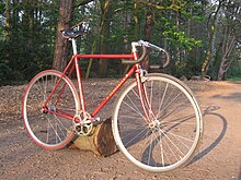 A Reynolds 531 special lightweight race frame. Reynolds 531 special lightweight race frame.jpg