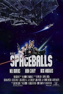 <i>Spaceballs</i> 1987 US science fiction parody film by Mel Brooks