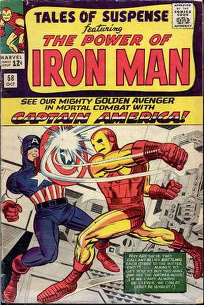 Tales of Suspense #58 (Oct. 1964). Cover art by Jack Kirby and Chic Stone.