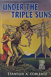 <i>Under the Triple Suns</i> 1955 novel by Stanton A. Coblentz