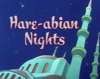 <i>Hare-Abian Nights</i> 1959 animated short film by Ken Harris