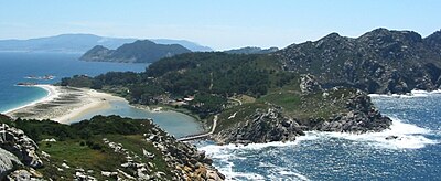 Looking South from Monte das Figueiras (Monteagudo Island)