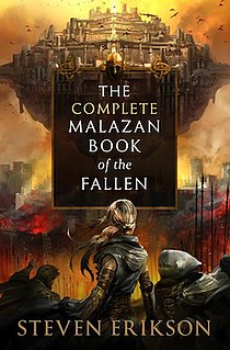 <i>Malazan Book of the Fallen</i> Fantasy book series by Steven Erikson