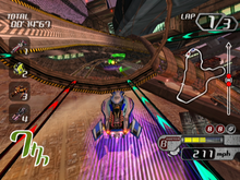 Gameplay screenshot. NGC (GCN) Tube Slider.png