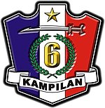 Officieel zegel van de 6e Infanteriedivisie (Filipijnen).jpg