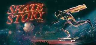 <i>Skate Story</i> 2023 skateboarding videogame