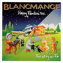 Blancmange Happy Families Too 2013 Обложка альбома.