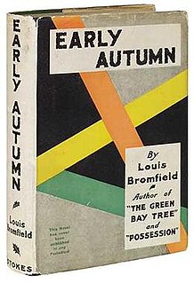 <span class="mw-page-title-main">Early Autumn</span> 1926 novel by Louis Bromfield