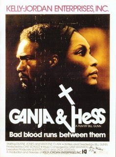 <i>Ganja & Hess</i> 1973 film by Bill Gunn