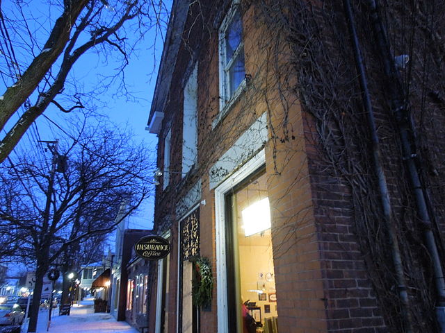 Center Street in Lewiston