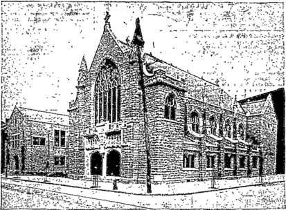 Epiphany Chapel at 17th and Winter Streets, from The Philadelphia Inquirer article Nov 13, 1899. PhilaInqNov131899-img.png
