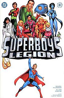 <i>Superboys Legion</i> two-issue comic book mini-series published by DC Comics