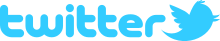 The Twitter logo from September 14, 2010, to June 5, 2012, featuring the silhouette version of "Larry the Bird" Twitter 2010 logo - from Commons.svg