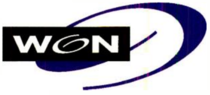 Former logo, used from May 3, 1993, to November 10, 2002; as a network affiliate, The WB's logo was placed next to the "9" (which is mirrored as the "G" in the call sign bar). WGN-TV logo 1993.png