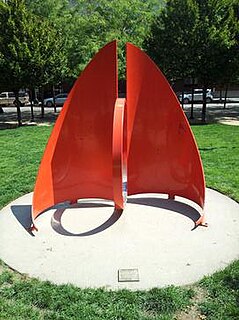 <i>Contact II</i> Sculpture in Portland, Oregon